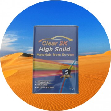 Sơn TechnoPaint Clear 2K Hight Solid 4Lit